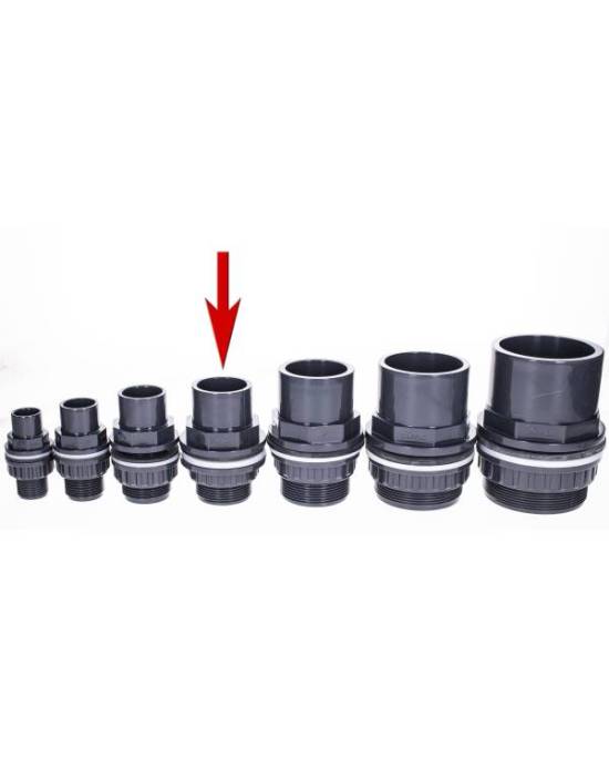 Aquavie - Traversée de paroi PVC - Ø 50 mm