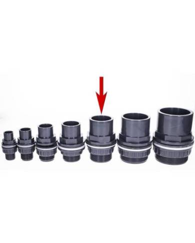 Aquavie - Traversée de paroi PVC - Ø 63 mm