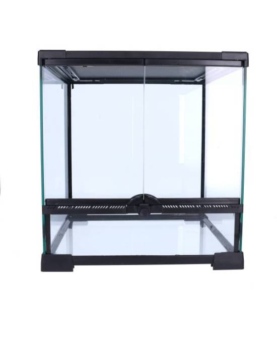 Aquavie - Terrarium à ouverture frontale - 45x45x45 cm