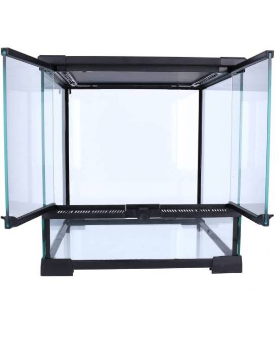 Aquavie - Terrarium à ouverture frontale - 45x45x45 cm