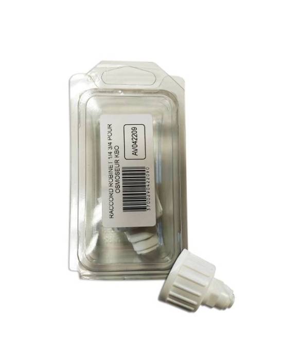 Aquavie - Raccord robinet - 1/4 - 3/4 pour KBO