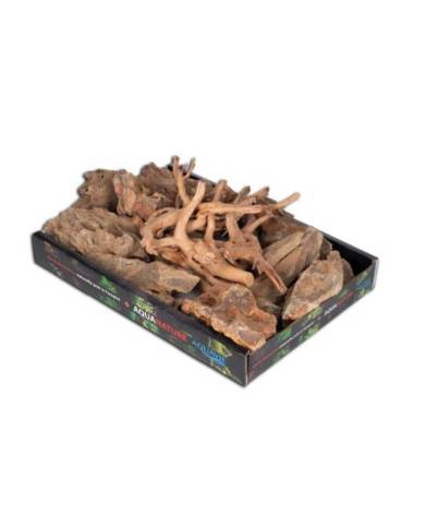 Aquavie - Assortiment bois de vigne et pierres - Ton orangé