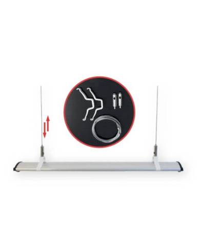 Aquavie - Kit suspension pour RAL - 1 m - 2 pcs