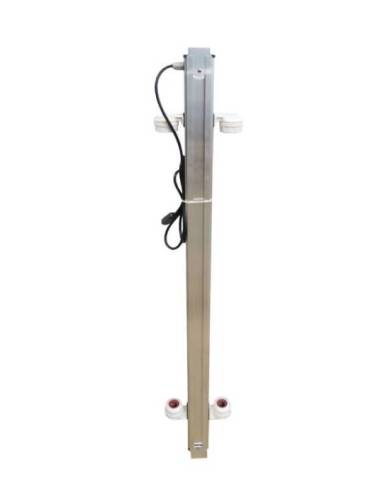 PARTIE ELECTRIQUE COMPLETE ALU 2 x 24 W - 730mm