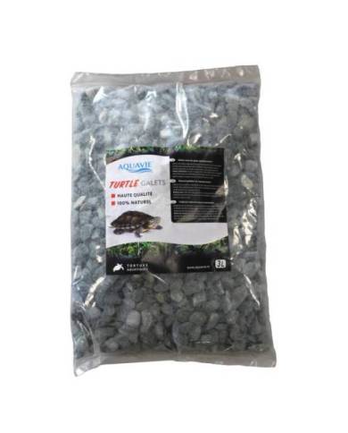 Aquavie - Turtle Galets gris / bleu - Ø 8 à 12 mm - 3L