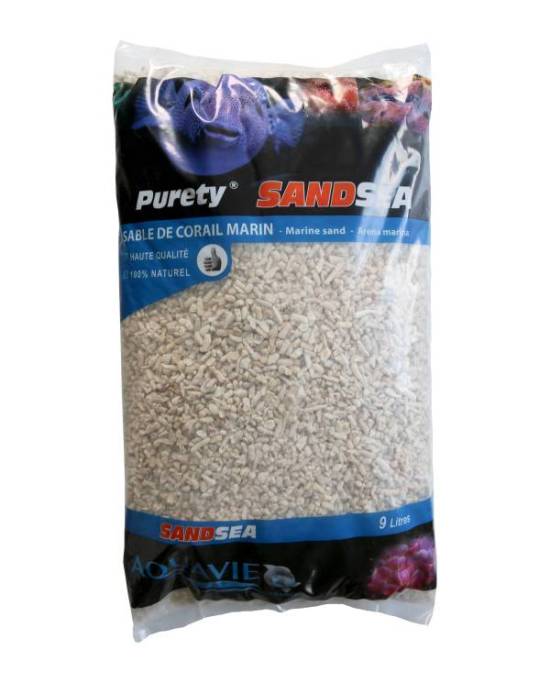 Aquavie - Purety and Sea - Sable de corail - Moyen gros - 9L