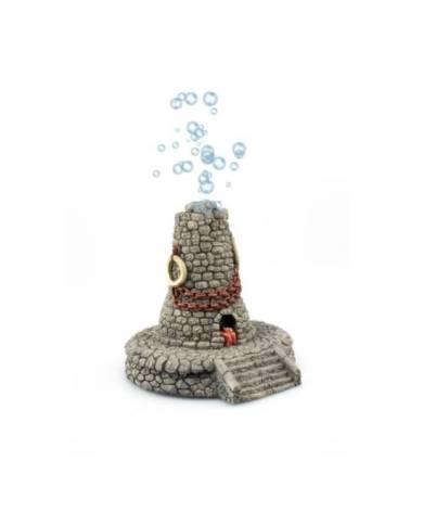 Aquavie - Décoration résine - Zen Phare Bulle - 13,5x11x10,5 cm