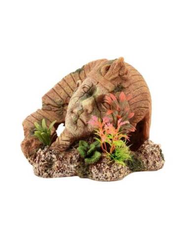 Aquavie - Décoration résine - Egypte Toutankhamon - 19,5x16,5x14,5 cm