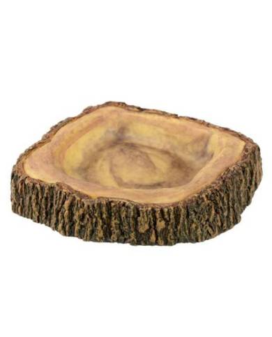 DECO R TERRA ABREUVOIR BOIS 12 - 11,8x9,2x2,5cm