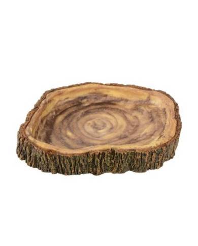 Aquavie - Abreuvoir résine - Bois 20 - 17x14,5x2,5 cm