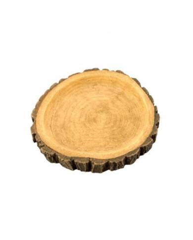 Aquavie - Abreuvoir résine - Bois Rond 10 - 10x8x1,5 cm