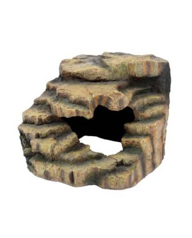 Aquavie - Décoration résine - Caverne Roche 20 - 20x20x16 cm