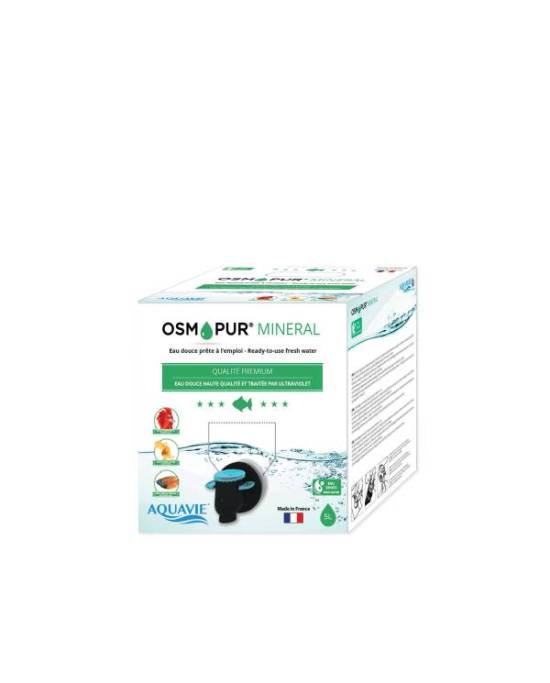 Aquavie - Osmopur Mineral Betta / Poisson rouge - 5L 