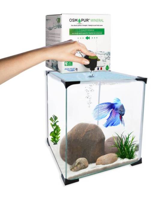 Aquavie - Osmopur Mineral Betta / Poisson rouge - 5L 