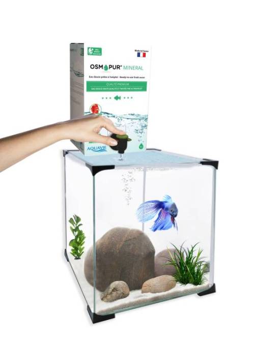 Aquavie - Osmopur Mineral Betta / Poisson rouge - 10L 