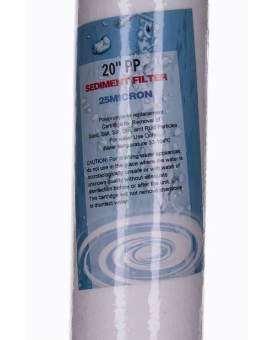 Aquavie - Pré-Filtre à sédiment - 20''- 25µ pour Osmopur Pro