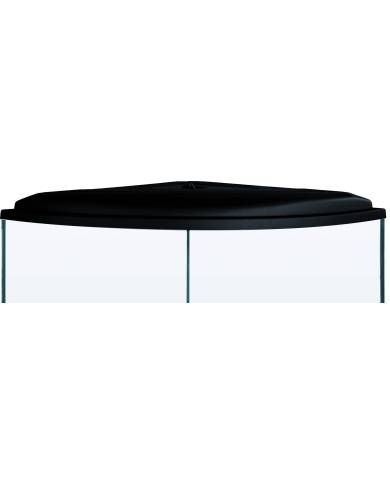 *FCY* GALERIE PLAST NOIR - 860 x 860 ANGLE - 2 x 30 W