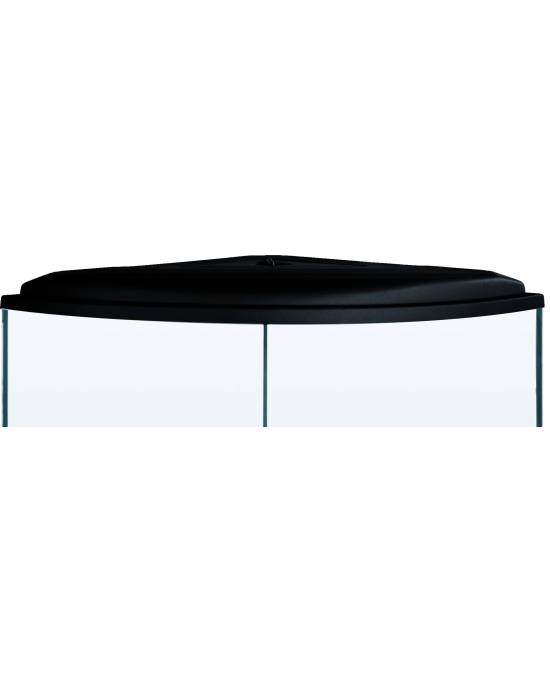 Aquavie - Galerie plastique - Angle - Noir - 2x30W - 86x86 cm