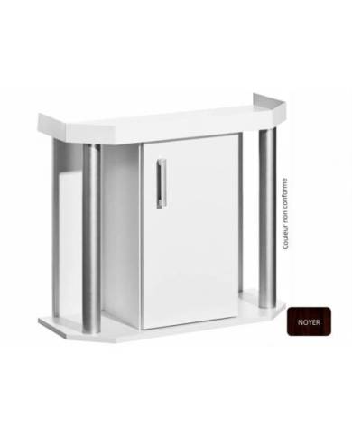 Aquavie - Meuble Conforvie - Panoramique - Noyer - 80x35x67 cm