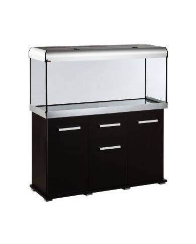 Aquavie - Meuble  Designvie - Rectangle  - Noir - 1200x40x77 cm