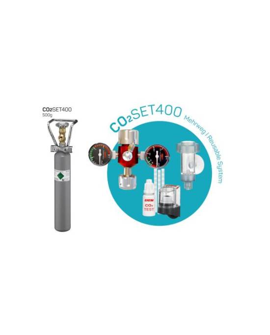 Eheim - CO2SET400 - Rechargeable 500g - bouteille incl.