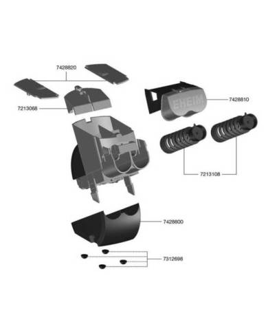 Eheim - Support intérieur pour Twinfeeder (3582)