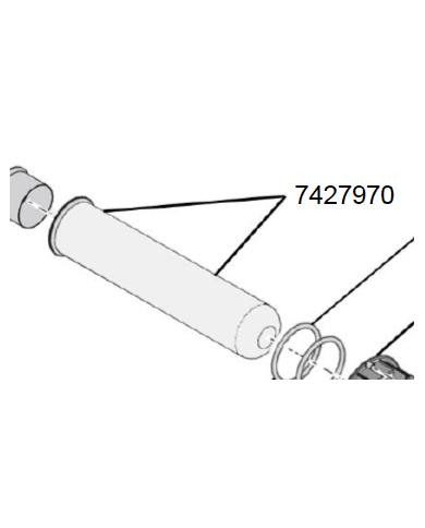 Eheim - Tube de quartz pour CLEARUVC 7W à 18W