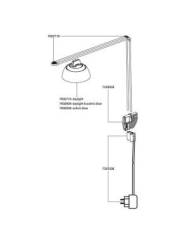 Eheim - Borne pour support lampe powerLED 6471/6406