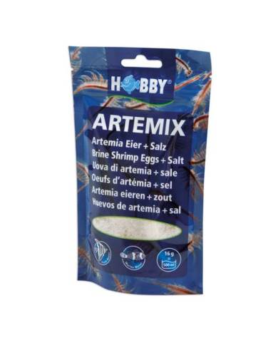 Hobby - Artemix - Oeufs d'artémias + sel - 195g
