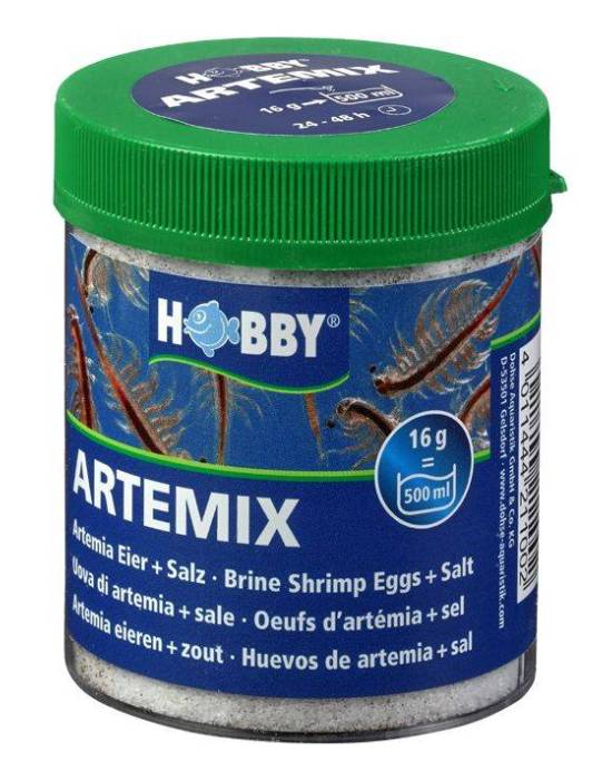 Hobby - Artemix - Oeufs d'artémias + sel - 195g