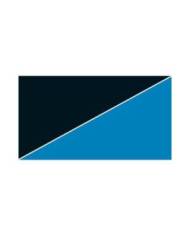 Hobby - Poster - 2 faces - Bleu/Noir - 100x50 cm - s.s.