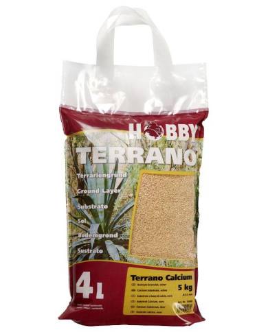 Hobby - Terrano Calcium - Rouge - Ø 2 à 3 mm - 5kg