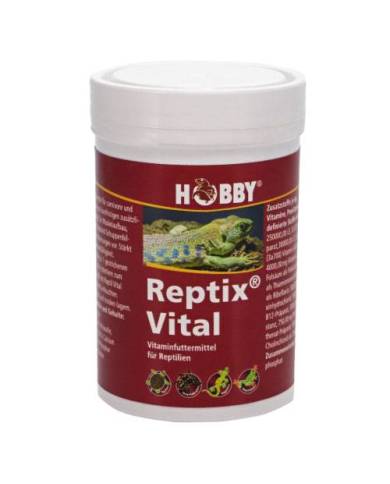 Hobby - Reptix Vital - Poudre vitaminée pour carnivores - 120g