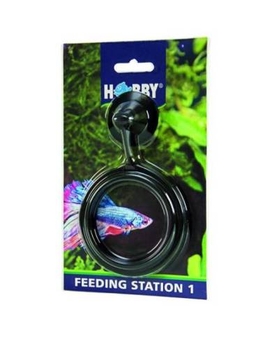 *SC* HOBBY Feeding Station 1 Diam. 7,5 cm, rond, s.s.