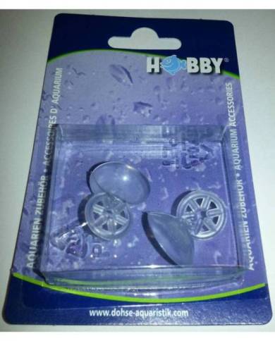 Hobby - Ventouse à étoile pour thermomètre - 2 pcs - s.s.