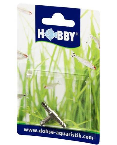 Hobby - Raccord en T en métal - Ø 4/6 mm - s.s.