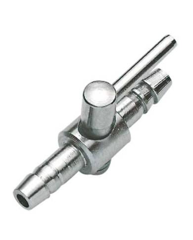 Hobby - Robinet à air en métal  - Ø 4/6 mm - s.s.