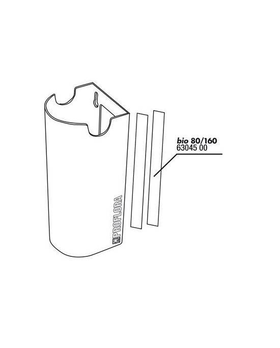 JBL - Ruban adhésif double face pour ProFlora Bio 160 - 2 pcs