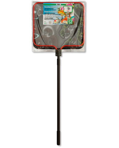 JBL - Epuisette bassin M - 50x43x203 cm - Maille fine