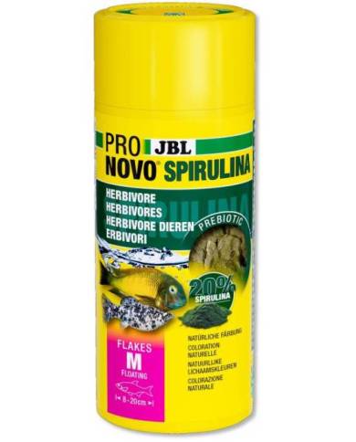 JBL - ProNovo Spirulina Flakes M - 250mL