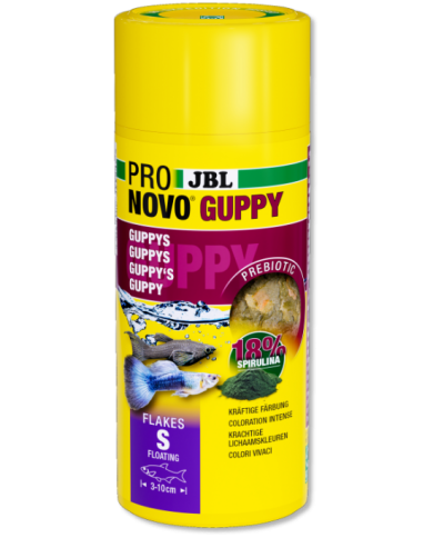 JBL - ProNovo Guppy Flakes S - 250mL