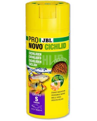 JBL - Pronovo Cichlid Grano S - 250mL - CLICK