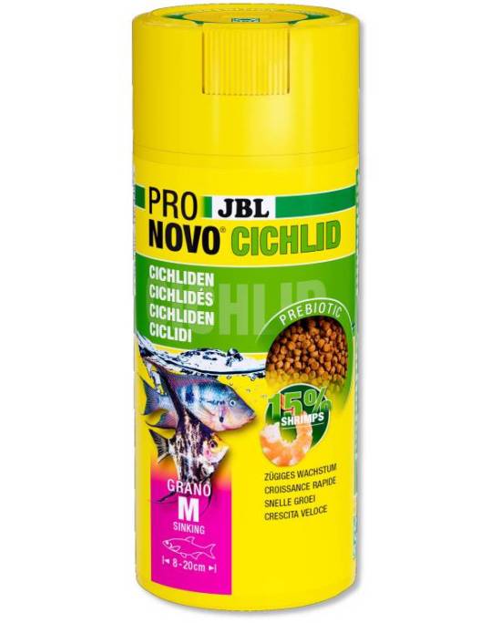 JBL - Pronovo Cichlid Grano M - 250mL - CLICK