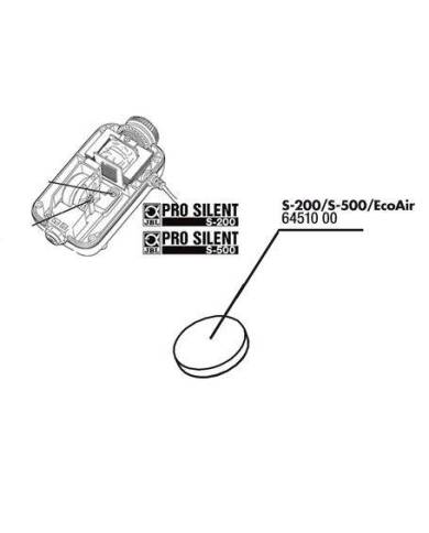 **FCY** (3)JBL Feutrine de rechange pour ProSilent 200 500
