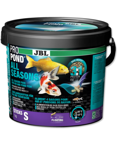 (1)JBL ProPond All Seasons S 1kg (int 81) seau 5,5 L