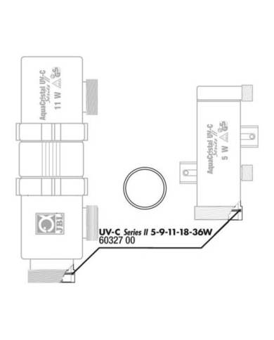 JBL - Joint pour boitier (int.) pour UV-C 5, 9 et 11W