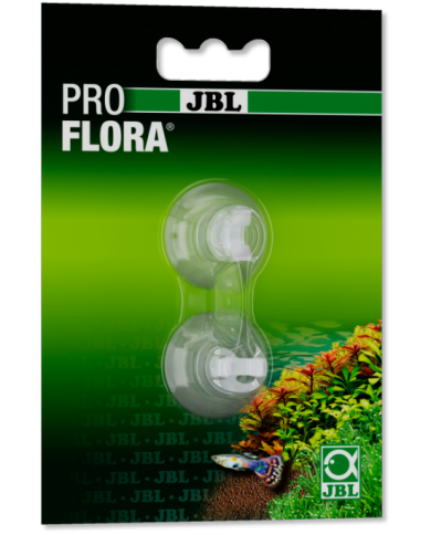 JBL - Ventouse à clip pour diffuseur CO2 - 6 mm - 2 pcs