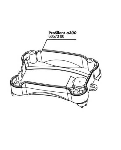 JBL - ProSilent a300 - Boitier embase + pieds - 4 pcs