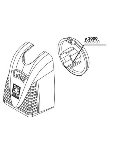JBL - Grille de protection + régulation pour ProFlow u2000
