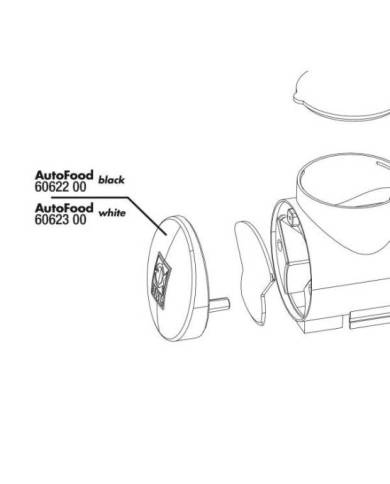 *SC* (3) JBL AutoFood BLACK Embout